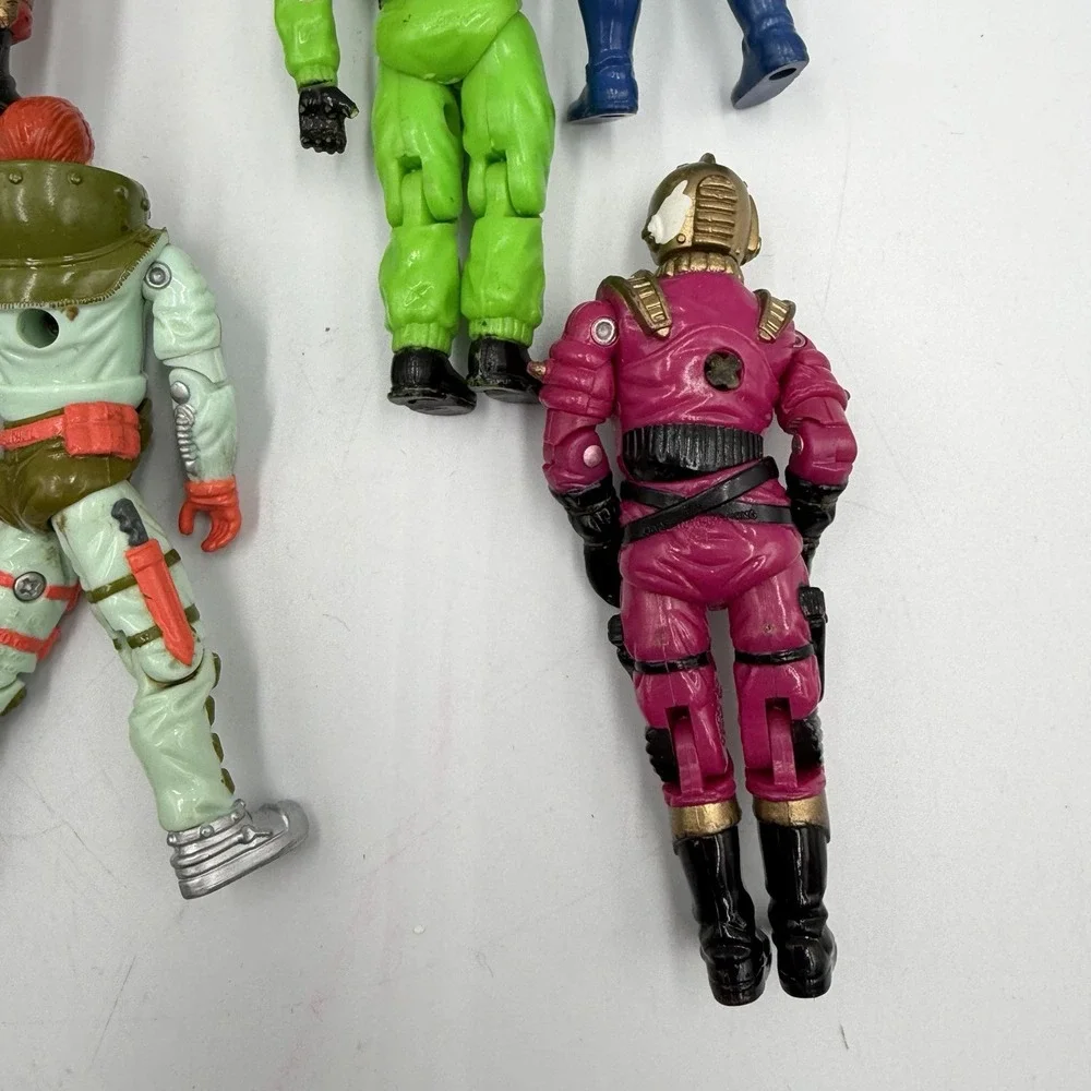 Vintage G.I. Joe Star‎ Brigade Lot PREDACON Cobra Commander Payload Black Star